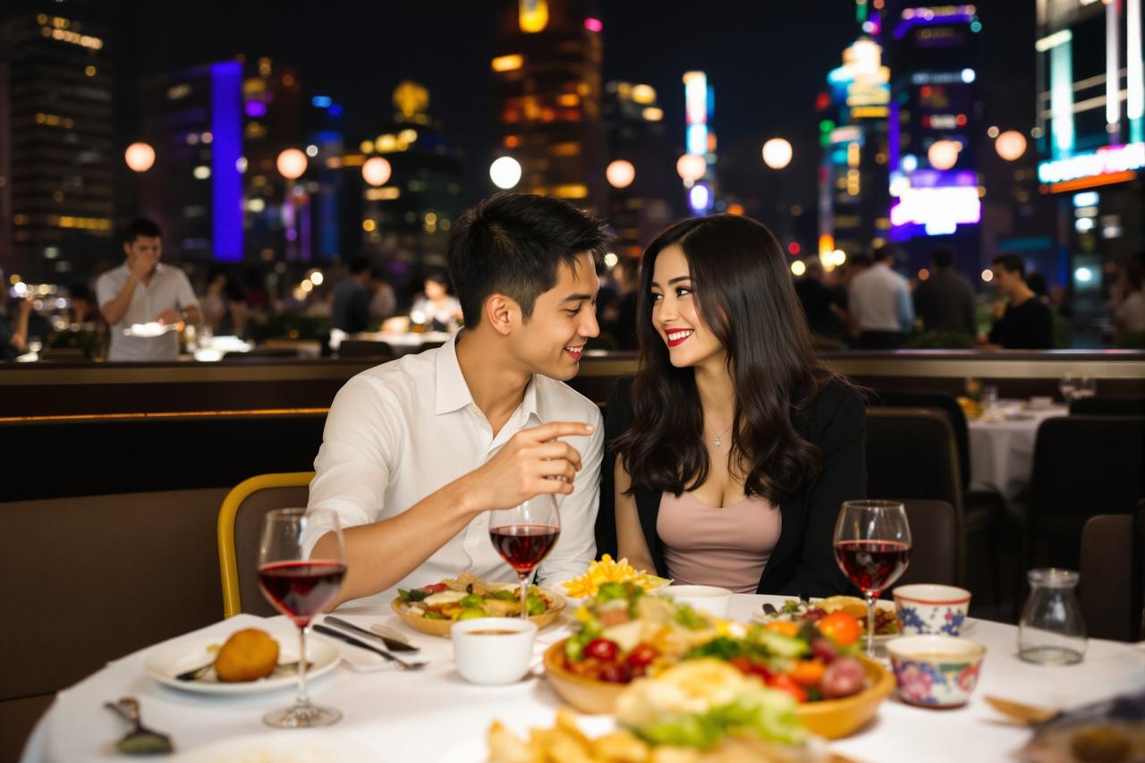 看料网虎牙 - 某顶流明星深夜被拍与神秘女子共进晚餐，疑似新恋情曝光